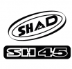 Samolepky SHAD D1B45ETR červená pro SH45