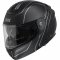 Flip-up helmet iXS iXS 460 FG 2.0 matt black - grey 2XL