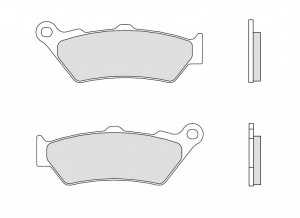 Brzdové destičky BREMBO