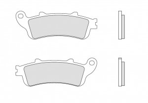 Brzdové destičky BREMBO