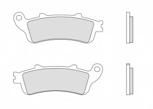 Brzdové destičky BREMBO