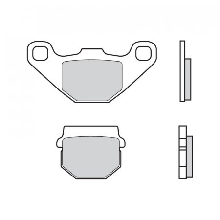 Brzdové destičky BREMBO 07KA07SD