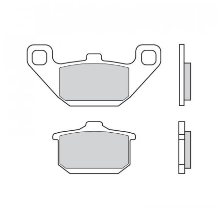 Brzdové destičky BREMBO 07KA08SP