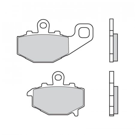 Brzdové destičky BREMBO 07KA16SP