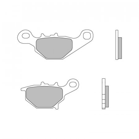 Brzdové destičky BREMBO 07SU31SD