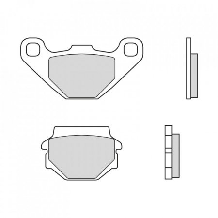 Brzdové destičky BREMBO 07YA54SP