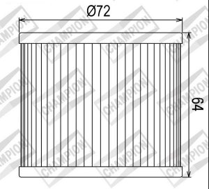 Olejový filtr CHAMPION COF033