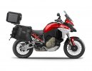 Kompletní sada bočních adventure brašen SHAD TERRA TR40 a hliníkového 55L vrchního kufru, včetně mon SHAD DUCATI MULTISTRADA 1200 V4