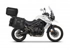 Kompletní sada bočních adventure brašen SHAD TERRA TR40 a hliníkového 55L vrchního kufru, včetně mon SHAD TRIUMPH TIGER 800