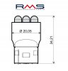 Žárovka RMS 246510535 12V 6 Led, T20 bílá (2ks)