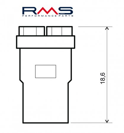 Žárovka RMS 246510571 Led 12V, T10 W2.1X9.5D oranžová