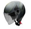 Otevřená helma AXXIS SQUARE convex gloss grey M