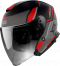 Otevřená helma AXXIS MIRAGE SV ABS damasko red matt XL