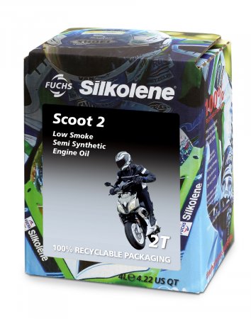 Motorový olej SILKOLENE 601452871 SCOOT 2 4 l