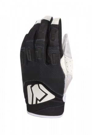 Motokrosové rukavice YOKO KISA černý / bílý M (8)