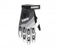 Motokrosové rukavice YOKO TWO černo/bílo/šedé S (7)