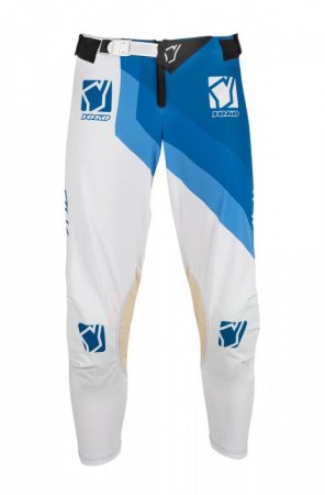 Motokrosové dětské kalhoty YOKO VIILEE bílý / modrý 26 pro VOGE DSX 500