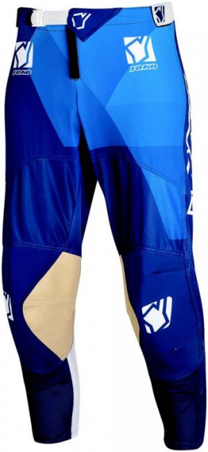 Motokrosové dětské kalhoty YOKO KISA modrý 27
