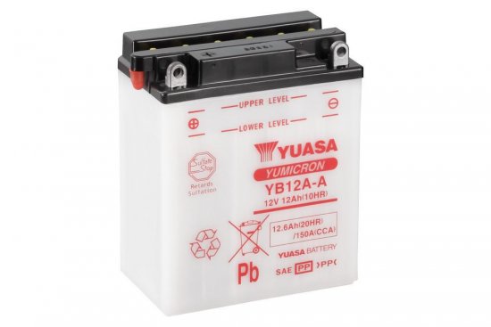 Yumicron akumulátor bez kyseliny YUASA YB12A-A