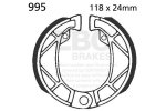 Sada brzdových čelistí EBC 995