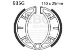 Sada brzdových čelistí EBC 935G drážkovaný