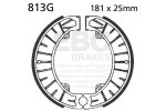 Sada brzdových čelistí EBC 813G drážkovaný