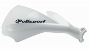 Chrániče páček POLISPORT SHARP s univerzální montážní sadou bílá