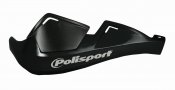 Chrániče páček POLISPORT 8305100027 EVOLUTION INTEGRAL s montážní sadou (Ø22 mm) černý