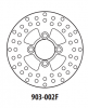 Brzdový kotouč GOLDFREN 903-002F přední 180,5 mm