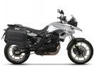 Kompletní sada bočních černých hliníkových kufrů SHAD TERRA BLACK 36L/47L , včetně montážní sady SHAD BMW F 650 GS/ F 700 GS/ F 800 GS