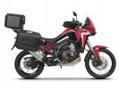 Kompletní sada černých hliníkových kufrů SHAD TERRA BLACK, 37L topcase   36L/47L boční kufry, včetně montážní sady a plotny SHAD HONDA CRF 1100 Africa Twin