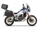 Kompletní sada černých hliníkových kufrů SHAD TERRA BLACK , 48L topcase   36L/47L boční kufry, včetně montážní sady a plotny SHAD HONDA CRF 1100 Africa Twin