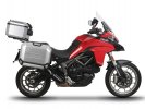 Kompletní sada hliníkových kufrů SHAD TERRA, 37L topcase 47L/47L boční kufry, včetně montážní sady a SHAD DUCATI MULTISTRADA 950 / 1200 / 1260