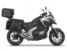 Kompletní sada bočních adventure brašen SHAD TERRA TR40 a  černého hliníkového 48L topcase, včetně m SHAD HONDA NX 750 X 2021-