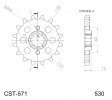 Řetězové kolečko SUPERSPROX CST-571:15 15 zubů, 530