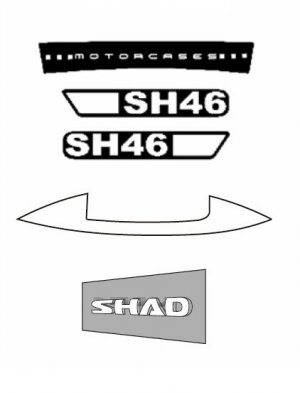 Samolepky SHAD pro SH46