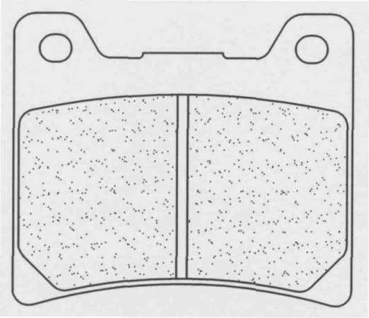 Brzdové destičky CL BRAKES RX3 pro YAMAHA XJR 1300 (1999-2001)