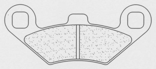 Brzdové destičky CL BRAKES 2927 X59 (X55)