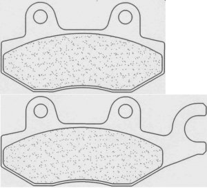 Brzdové destičky CL BRAKES MSC