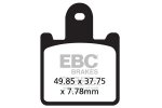 Brzdové destičky EBC GPFAX417/4HH