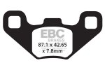 Brzdové destičky EBC FA490R