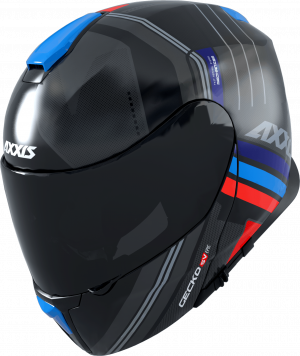 Výklopná helma AXXIS GECKO SV ABS epic b1 matná černá M