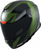 Výklopná helma AXXIS GECKO SV ABS shield f6 matná zelená XXL