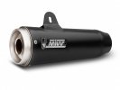 2 Silencer MIVV M.011.SGB GHIBLI Černě lakovaná nerezová ocel