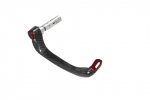 Lever guard ACCOSSATO with red eyelet and insert right, carbon