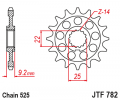 Řetězové kolečko JT JTF 782-16 16 zubů, 525