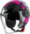 Otevřená helma AXXIS METRO ABS cool b8 lesklá růžová XS