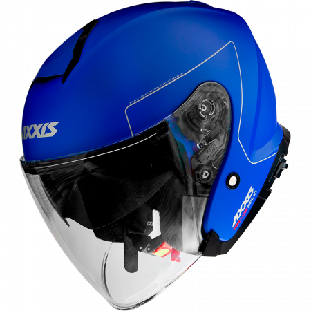 Otevřená helma AXXIS MIRAGE SV ABS solid a7 matná modrá XS pro VOGE 300 AC