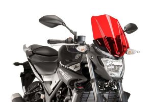 Plexi štít PUIG 8932R NEW. GEN TOURING červená