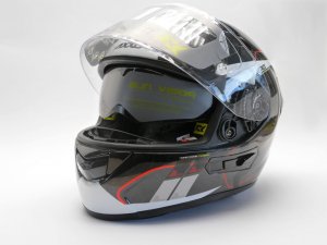 Integrální helma AXXIS RACER GP CARBON SV spike a0 lesklá perleťová bílá XXL